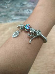 Charming Silver Charm Bracelet