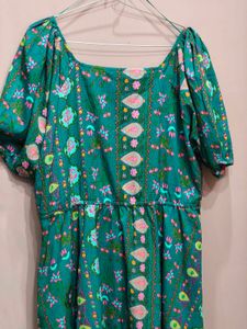 Bohemian Print Maxi Dress
