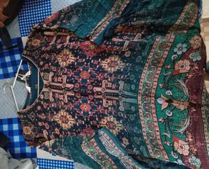 Vibrant Boho Kaftan Top