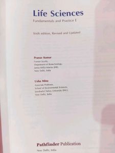 Life Sciences Fundamentals and Practice Books