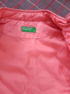 New Benetton 💗   quilted padded jacket for girls (Original United colours of benetton 💯)