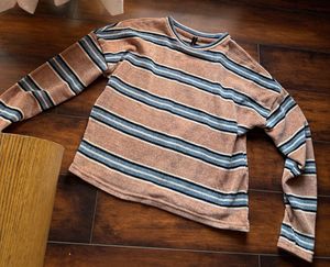 Striped Long Sleeve Top