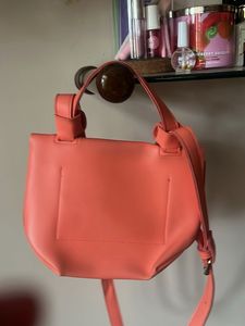 Miniso Coral Geometric Crossbody Bag