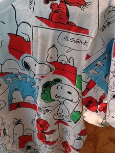 Cute Snoopy Graphic T-Shirt