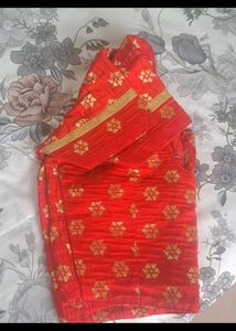 Green Gottapatti with embroidery work saree