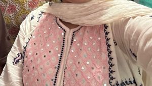 Elegant Cream Kurta Set with Embroidery