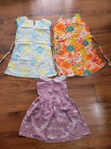 Girls' Dress Bundle (3 Items)