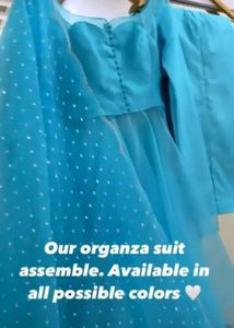 Elegant Teal Kurta Set with Dupatta