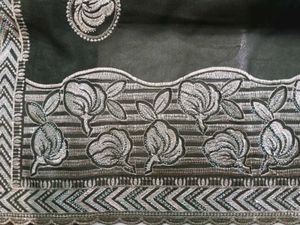 Elegant Embroidered Saree