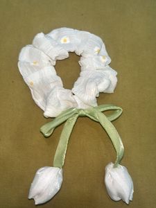 Cute Daisy &amp; Tulip Scrunchie