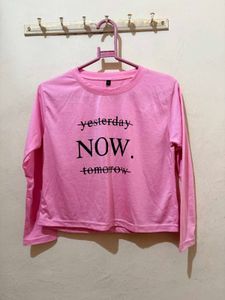 Cute Cat Graphic Crop Top