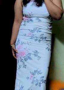 Elegant Floral Print Dress