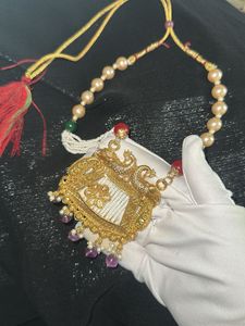 Elegant Gold Plated Peacock Necklace