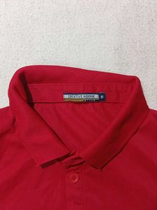 Men's Red Casual Shirt