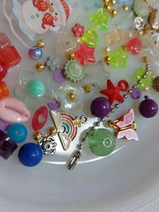 DIY Craft Beads soup &amp; Charms Set