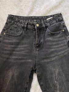 Y2K Flared Grey Wash Jeans