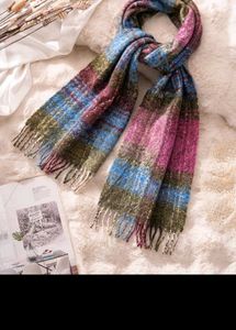 Cozy Plaid Scarf