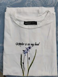 White Graphic T-Shirt