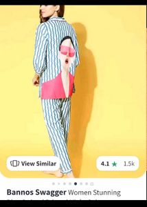 Cute Striped Pajama Set