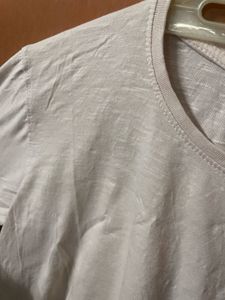 Soft Pink Basic T-Shirt