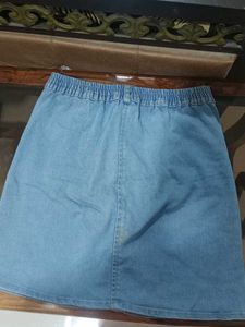 Cute Denim Mini Skirt