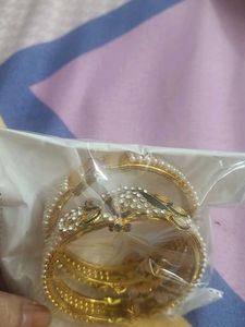 Elegant Peacock Design Bangles Set