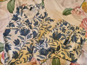 Floral Print Cord set