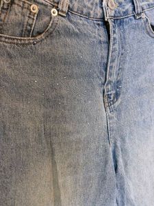 Sparkly Straight Leg Jeans