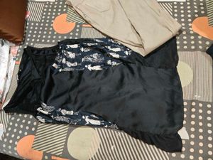 Khaki Trousers and dress