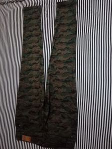 Camo Print Jeans
