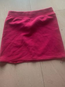 Chic Pink A-Line Skirt