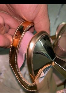 Sparkly Rose Gold Heels