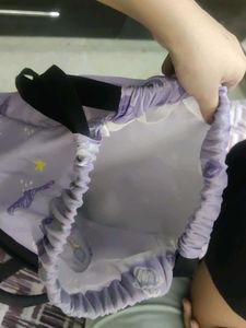 Cute Bunny Drawstring Bag with a free clutcher