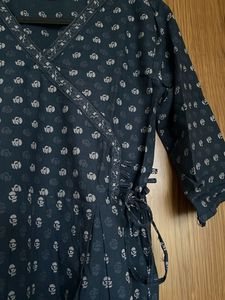 Boho Floral Wrap Top