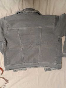 Stylish Grey Denim Jacket