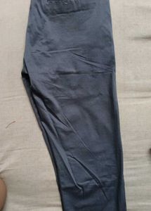 Men's Grey Casual Pants
