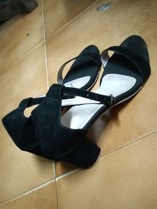 Black Stappy Heels