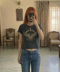 Vintage Rock & Roll Rebellion Eagle T-Shirt