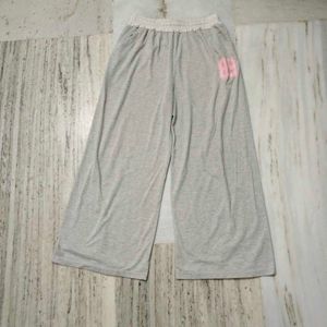 Comfortable Wide Leg Grey Pants