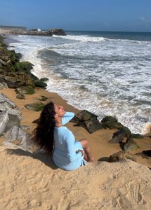 Light Blue Long Sleeve Dress
