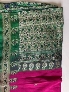 Pink Magenta Ethnic Skirt with Dupatta