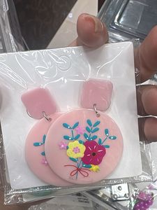 Floral Statement Earrings any1