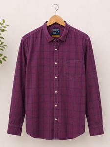 Allen Solly Men's Plaid Shirt ❤️‍🔥