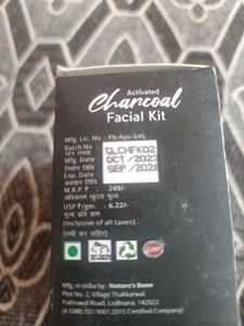Globus Naturals Men's Charcoal Facial Kit