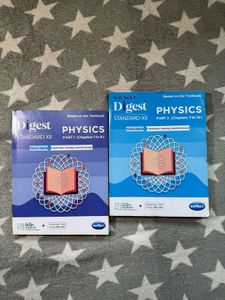 Navneet Physics Digest Std XII (Set of 2 Books)