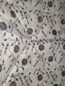 Elegant Floral Print Saree