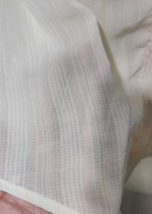 Cream Ruffle Neck Blouse