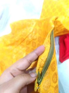 A Yellow Golden Blouse