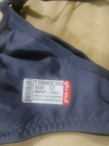 Comfortable Blue Bra