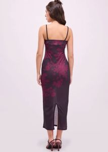 New Me Black Floral Strap Jumpsuit – Elegant Slim
